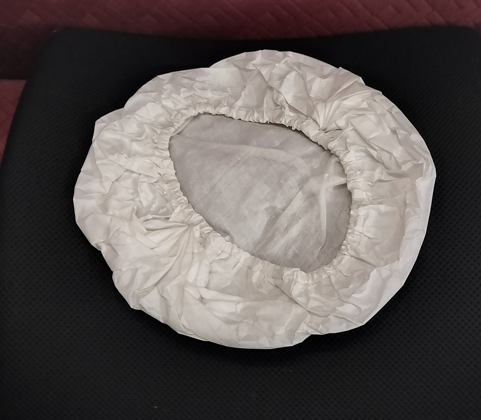 Protective cap inside view